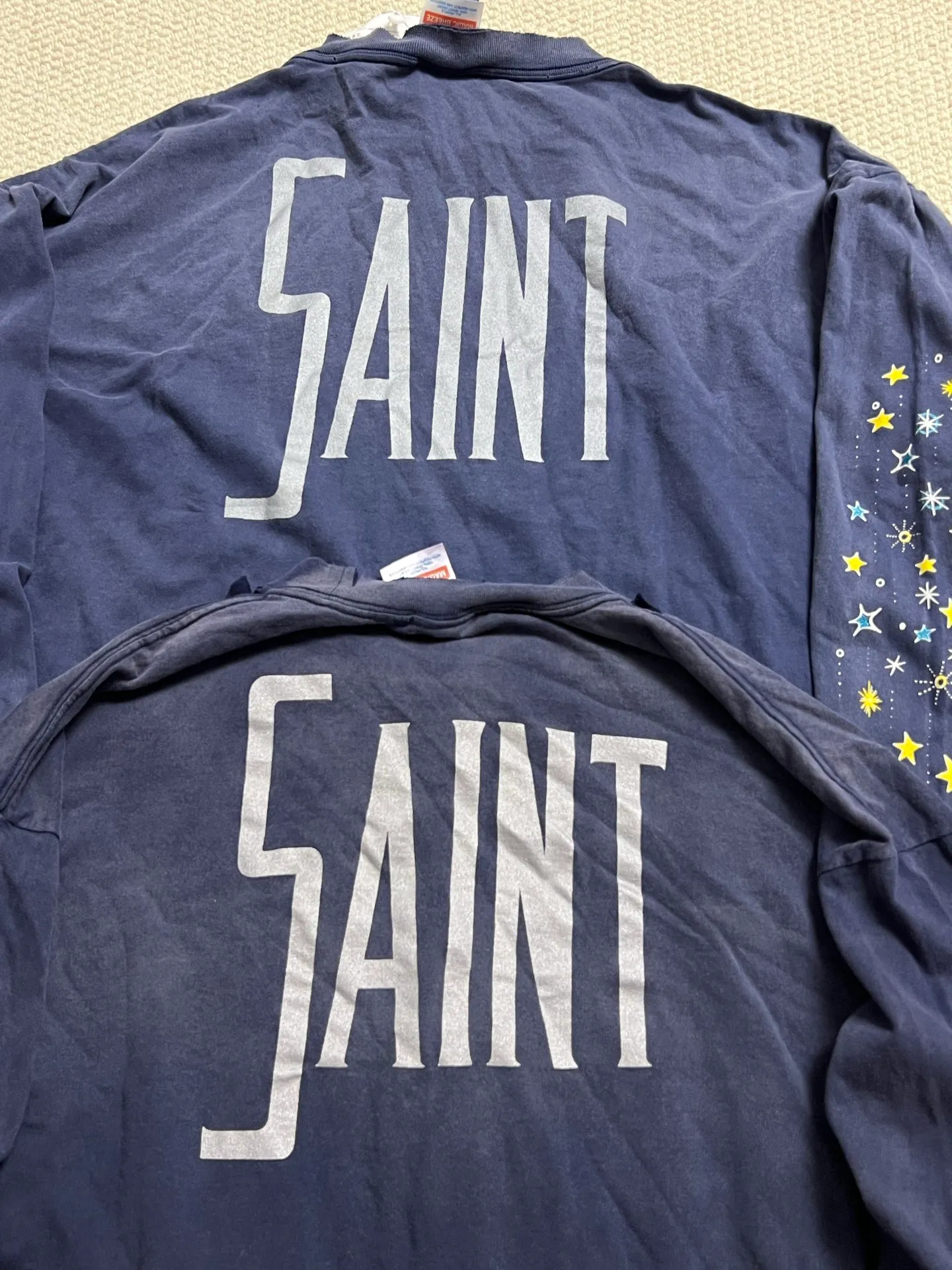SAINT Mxxxxxx Washing water destroys Mickey long sleeves! Shipping soon!